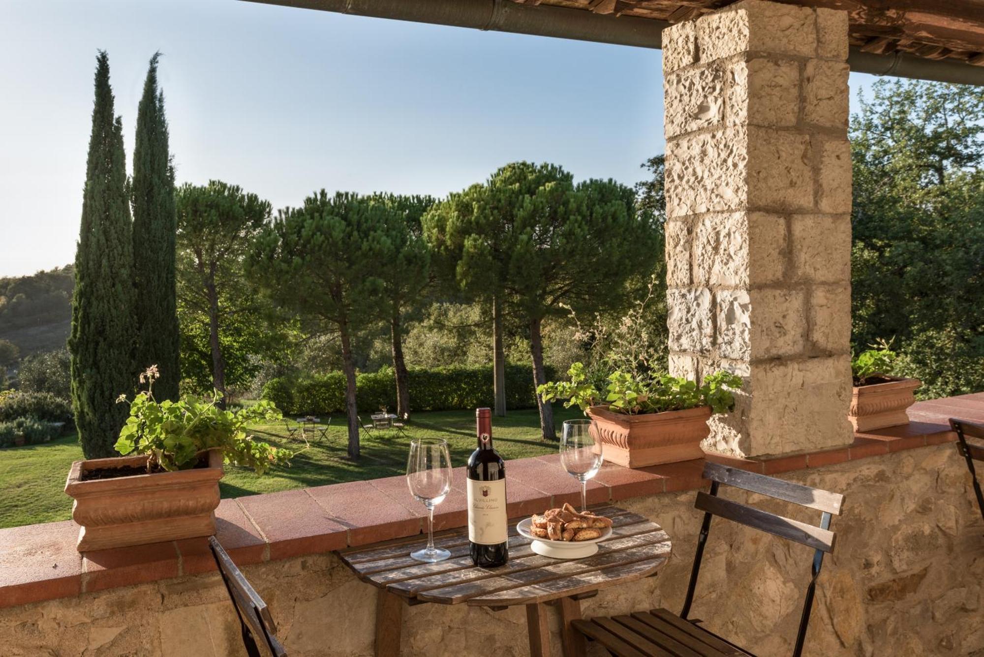Il Villino Farmhouse كاستيلّينا إنْ كْيانت المظهر الخارجي الصورة