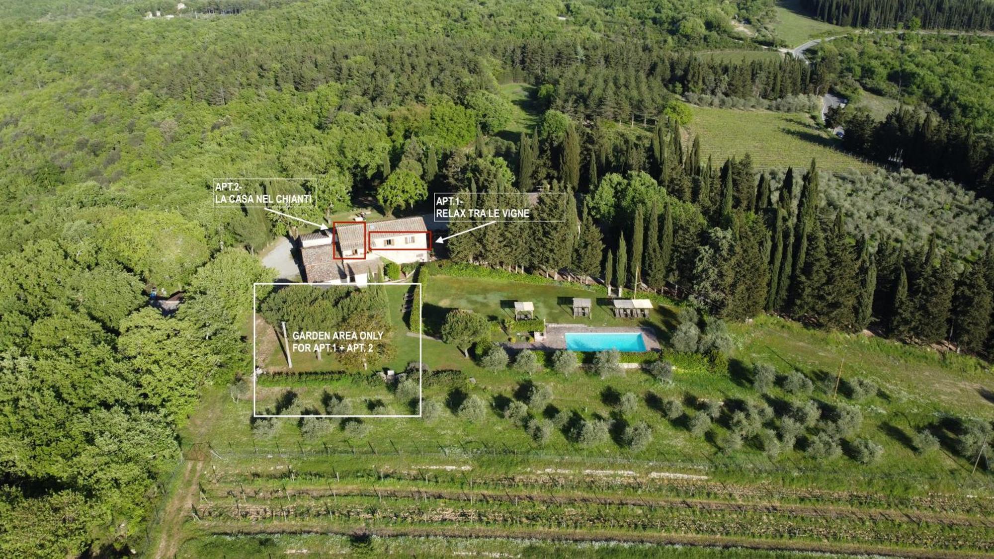 Il Villino Farmhouse كاستيلّينا إنْ كْيانت المظهر الخارجي الصورة