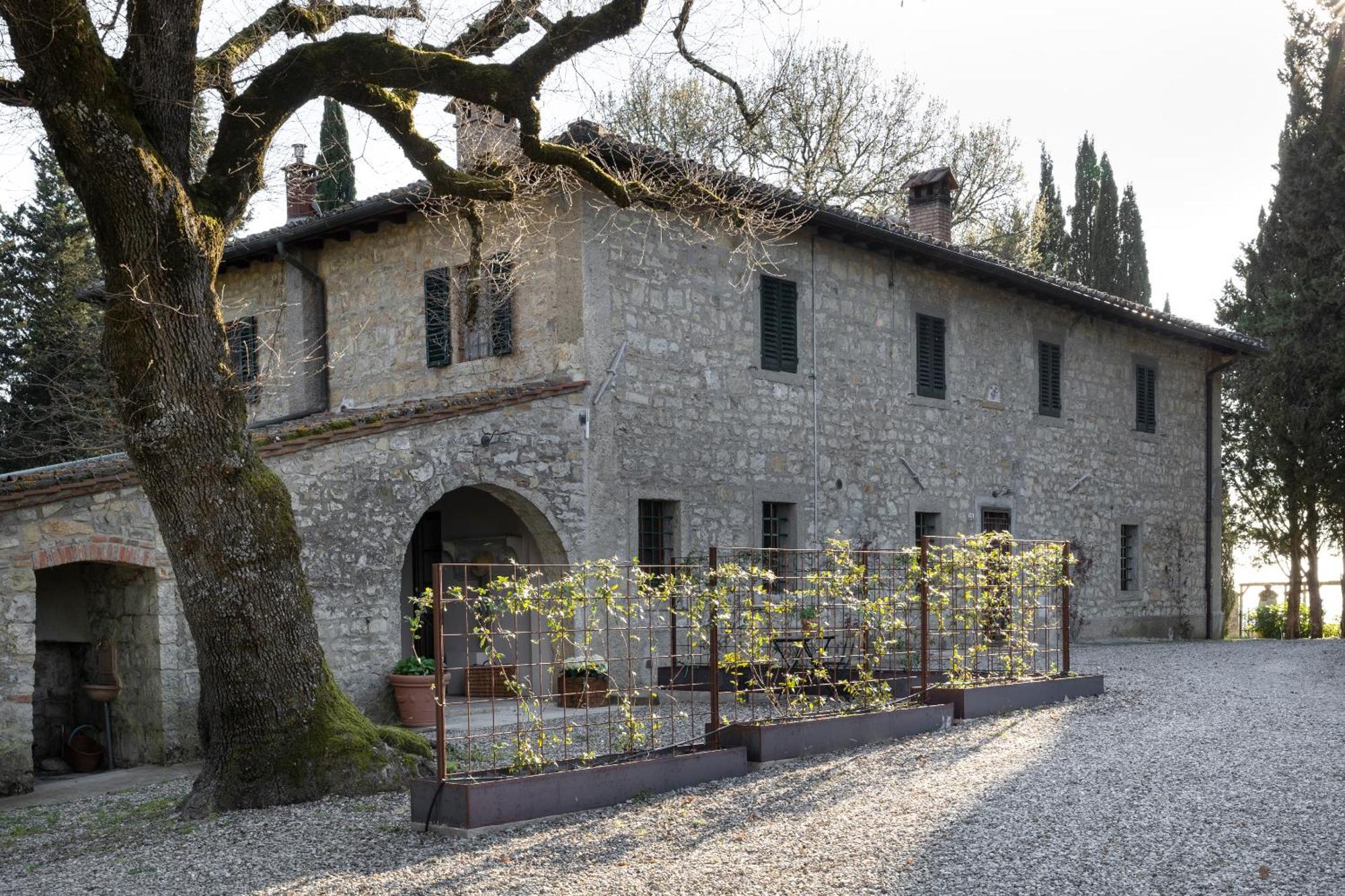 Il Villino Farmhouse كاستيلّينا إنْ كْيانت المظهر الخارجي الصورة