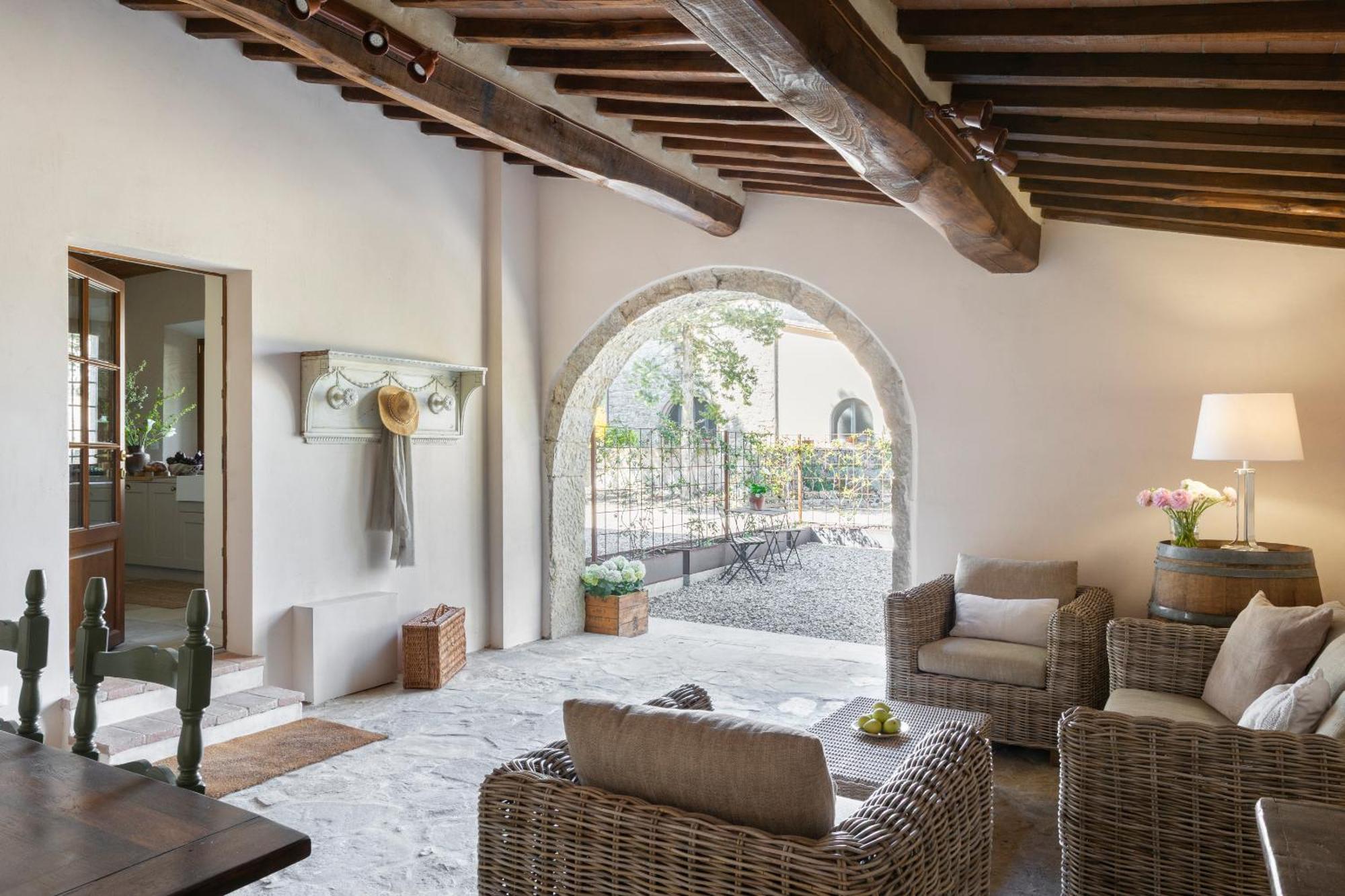 Il Villino Farmhouse كاستيلّينا إنْ كْيانت المظهر الخارجي الصورة